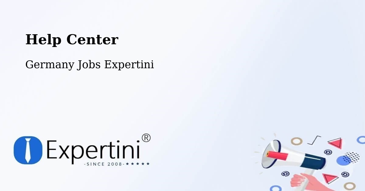 Help Center – Friedberg - Germany Jobs Expertini