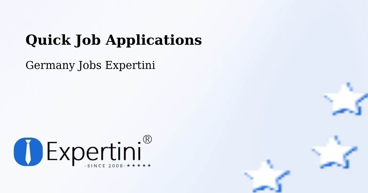 Quick Apply Feature – Friedberg - Germany Jobs Expertini